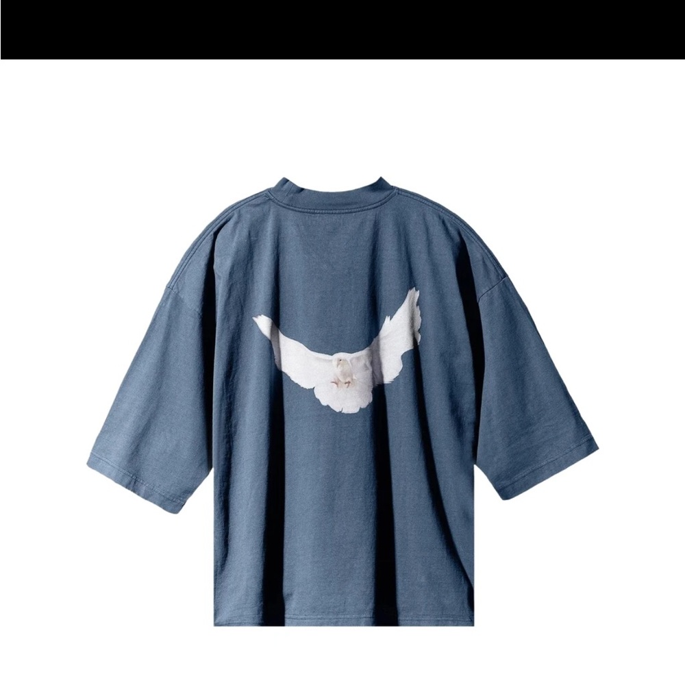 Yeezy Gap Engineered by Balenciaga Dove 3/4 Sleeve Tee Size S